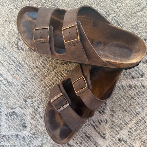AMAZING LIMITED EDITION SIZE 44 ARIZONA UNISEZ BROWN BIRKENSTOCK SANDAL main image 4